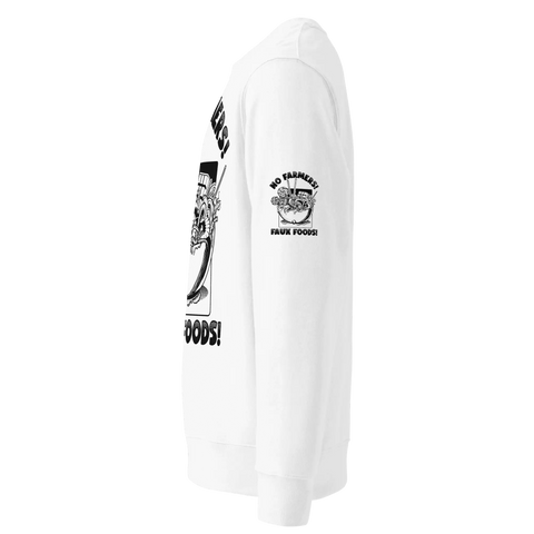 FAUX FOODS! | Sweatshirt | White