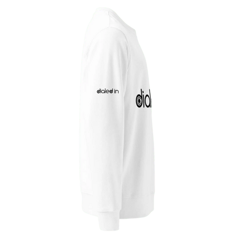 DIALED IN | Sweatshirt | White
