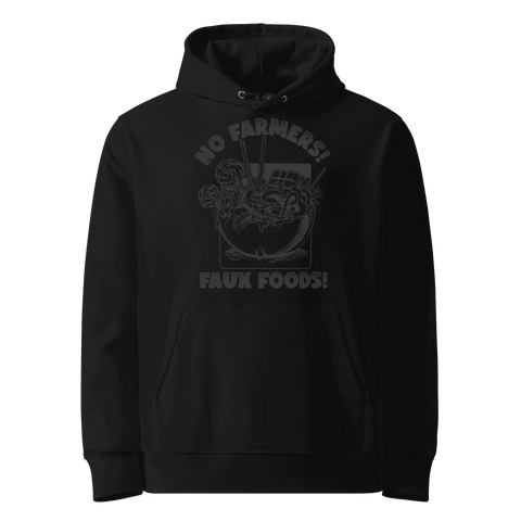 FAUX FOODS! | Murdered Out Hoodie | Black 