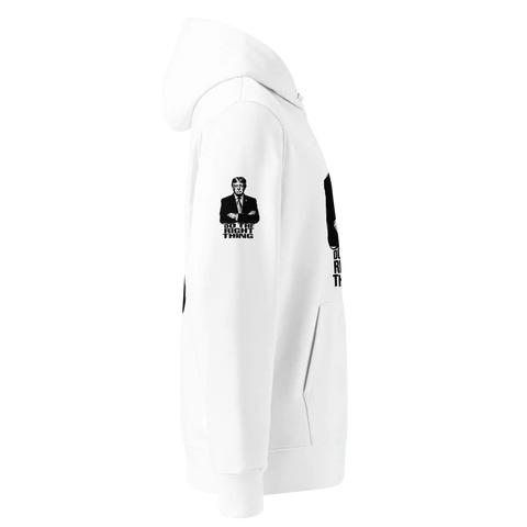 DO THE RIGHT THING | Premium Hoodie | White