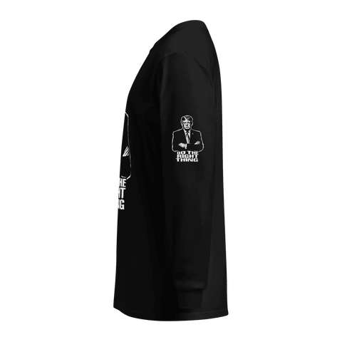 DO THE RIGHT THING | Long Sleeve Tee | Black