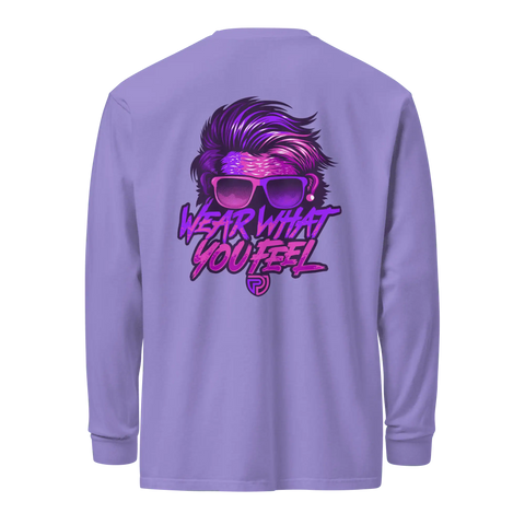PP CREST | Long Sleeve | Purple