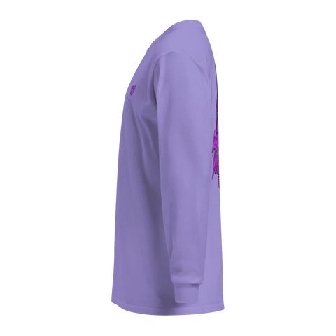 PP CREST | Long Sleeve | Purple