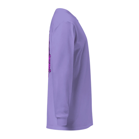 PP CREST | Long Sleeve | Purple
