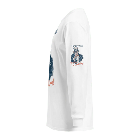 I WANT YOU! | Long Sleeve | White