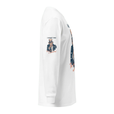 I WANT YOU! | Long Sleeve | White