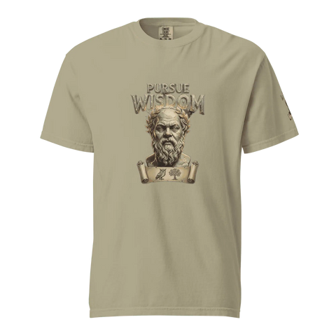 PURSUE WISDOM | Garment-dyed Tee