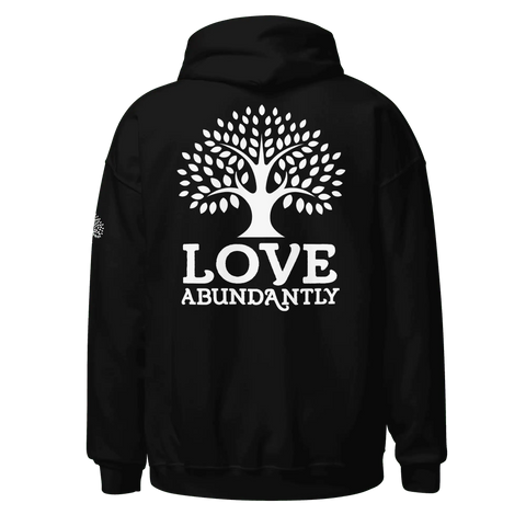 LOVE ABUNDANTLY | Hoodie | Black