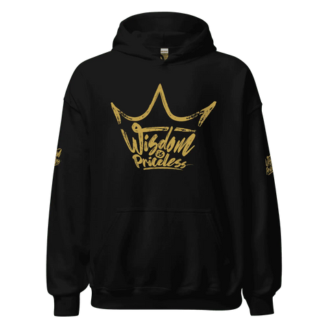 WISDOM IS | Hoodie| Black