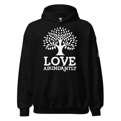 LOVE ABUNDANTLY | Hoodie | Black
