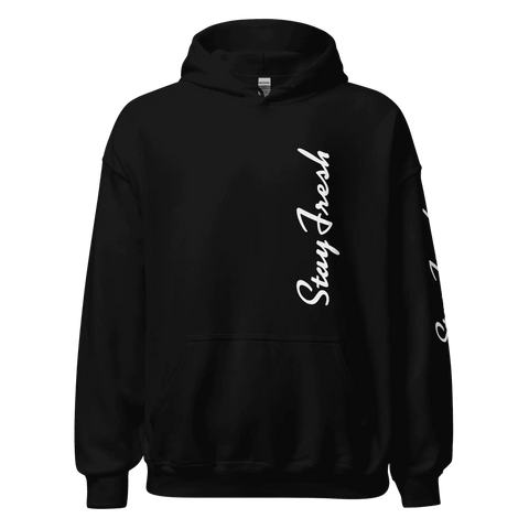 STAY FRESH | Hoodie | Black