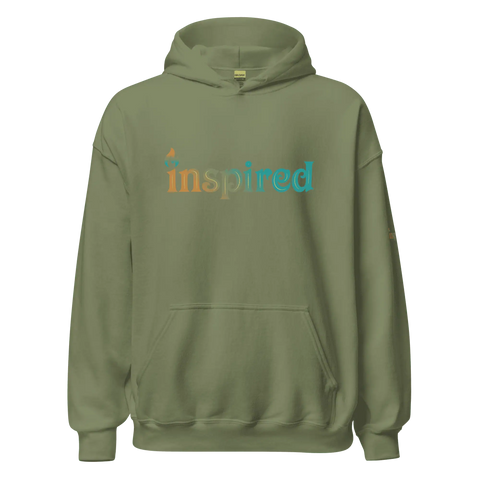 INSPIRED | Hoodie | Military Green