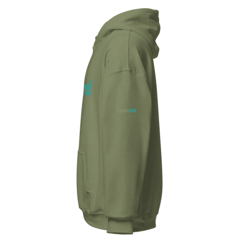 INSPIRED | Hoodie | Military Green