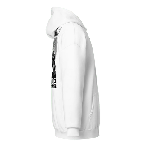 COSMIC SALUTATIONS | Zip Hoodie | White