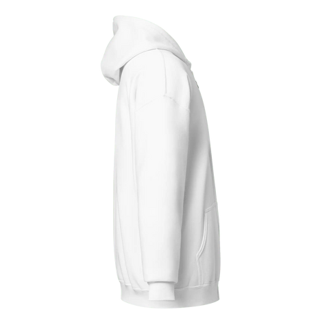 RESPECT | ZipUp Hoodie | White