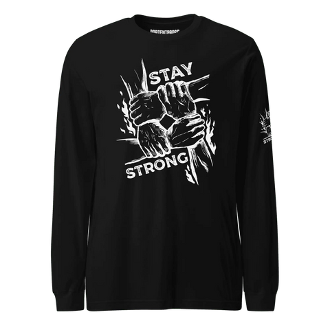 STAY STRONG | Long Sleeve | Black