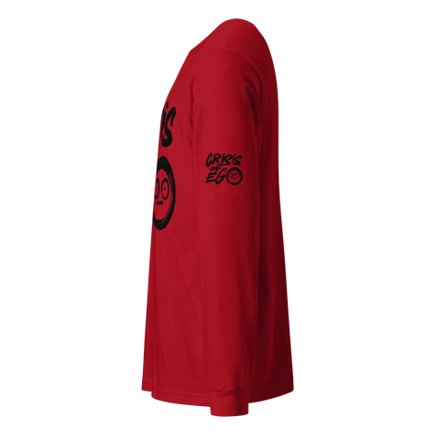 CRISIS OF EGO | Long Sleeve | Red