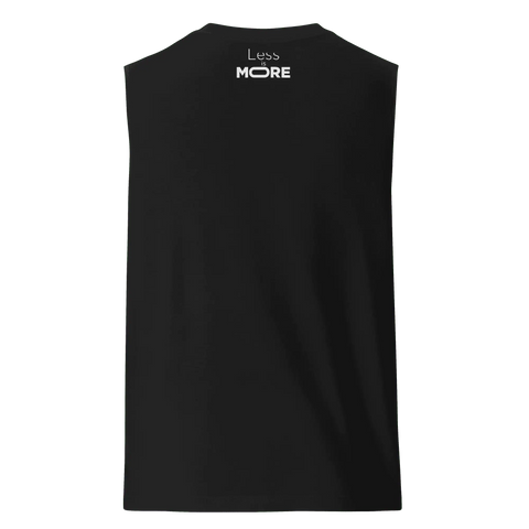 LESS IS MORE | Tank Top | Black