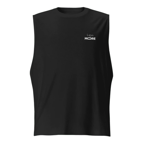 LESS IS MORE | Tank Top | Black