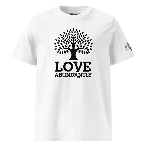 LOVE ABUNDANTLY | Tee | White