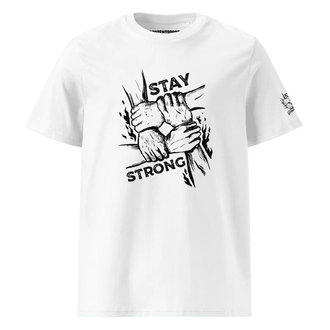 STAY STRONG | Tee | White