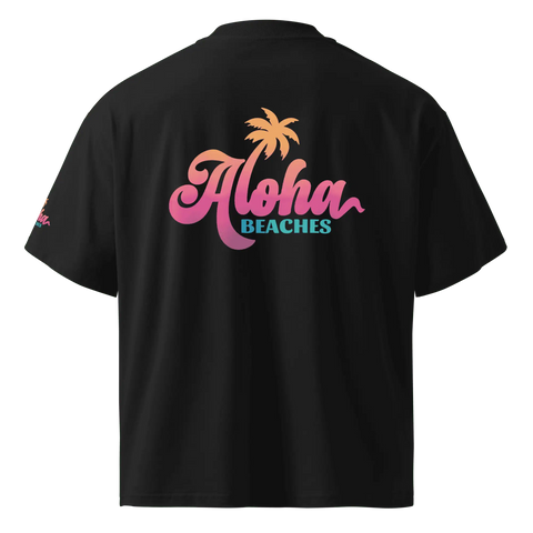 ALOHA BEACHES | Biggie Tee | Black