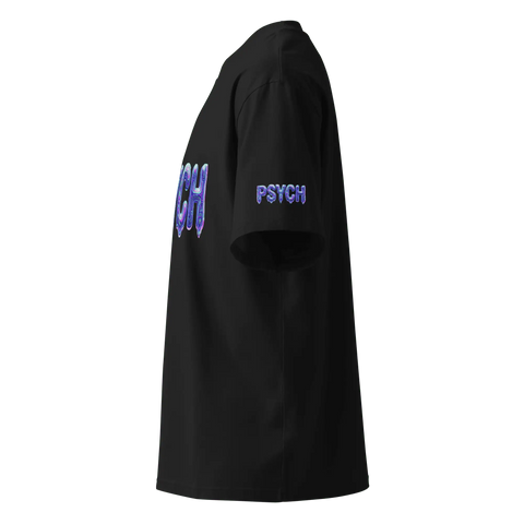 PSYCH | Oversized High Neck Tee