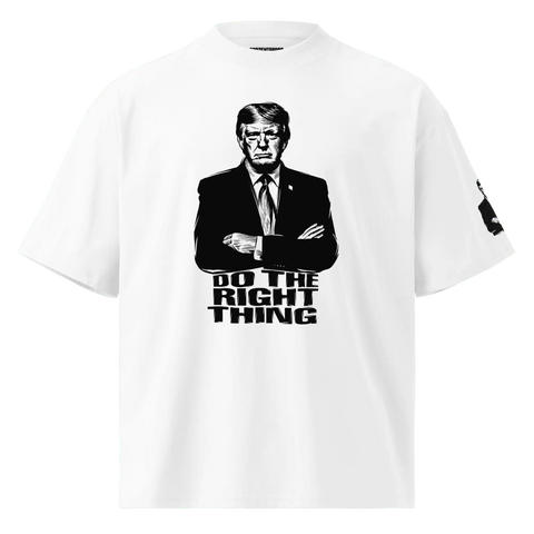 DO THE RIGHT THING | Biggie Tee  | White