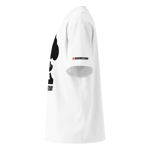 NO BOOMS | Biggie Tee | White