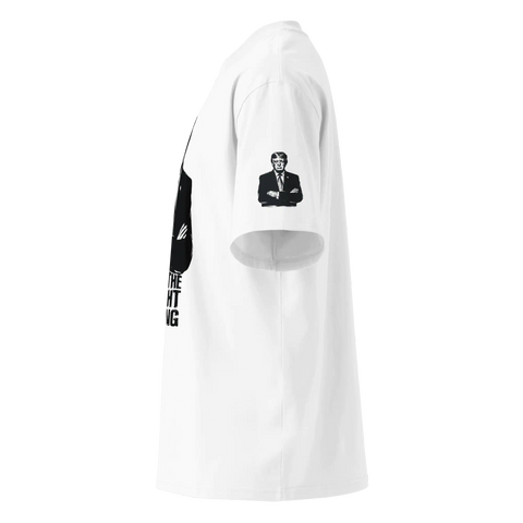 DO THE RIGHT THING | Biggie Tee  | White