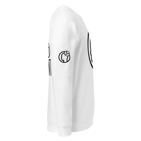 STAY BRILLIANT | Sweatshirt | White