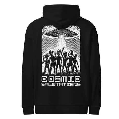 COSMIC SALUTATIONS | Biggie Hoodie | Black