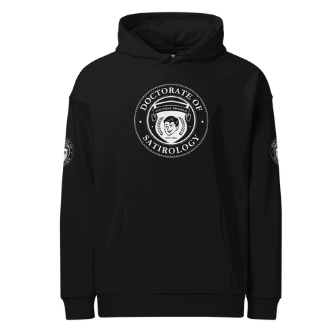 DOCTORATE OF | Biggie Hoodie | Black