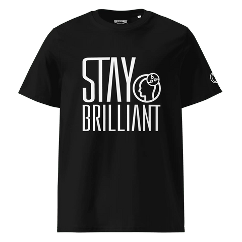 STAY BRiLLIANT | Tee | Black