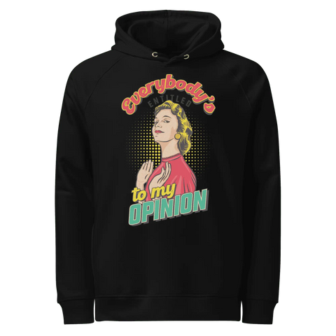 EVERYBODY'S ENTITLED | Women's Hoodie | Black