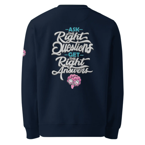ASK/GET | Sweatshirt | Navy