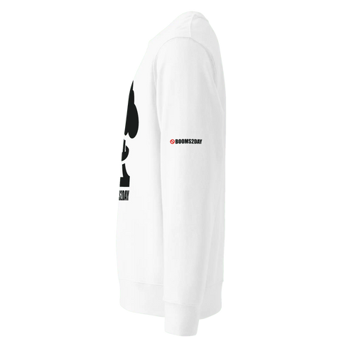 NO BOOMS | Sweatshirt | White