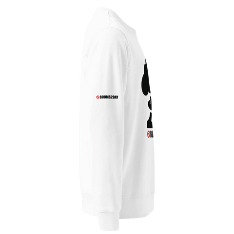 NO BOOMS | Sweatshirt | White