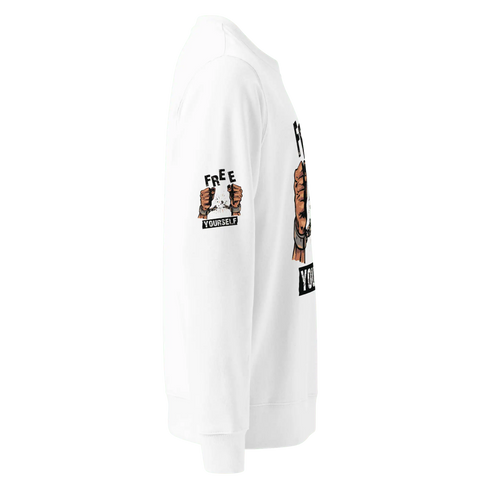 FREE YOURSELF | Sweatshirt | White