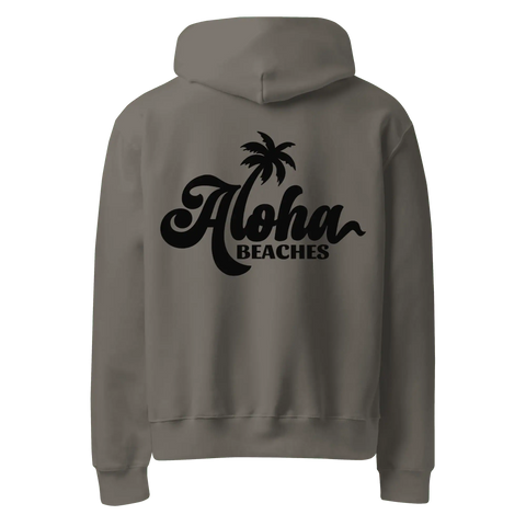 ALOHA BEACHES | Biggie Hoodie | Grey