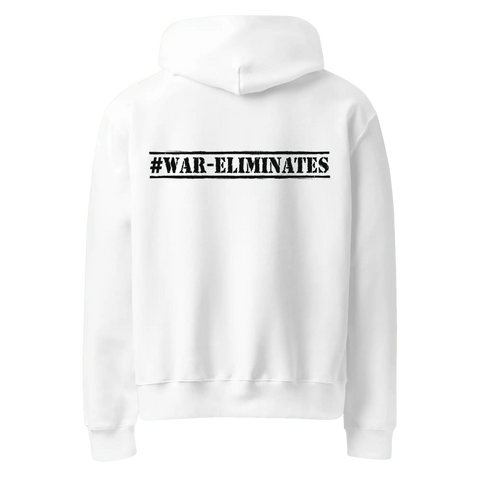 #WAR ELIMINATES | Biggie Hoodie | White