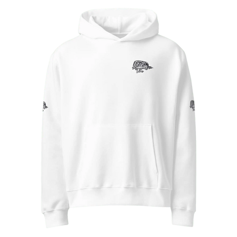 DISSED | Oversized Hoodie | White