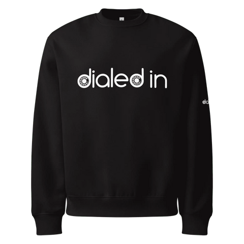 DIALED IN | Sweatshirt | Black