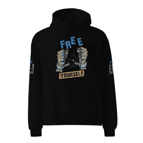 FREE YOURSELF | Biggie Hoodie | Black