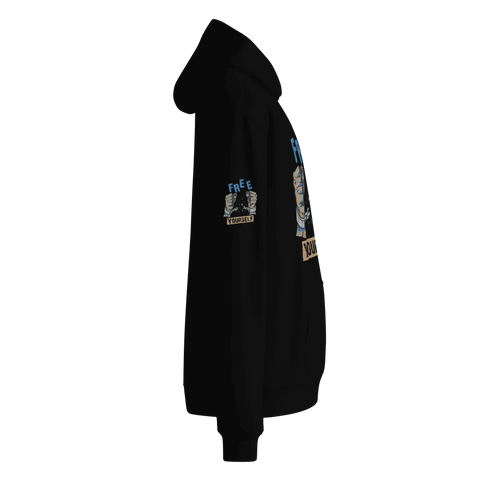 FREE YOURSELF | Biggie Hoodie | Black