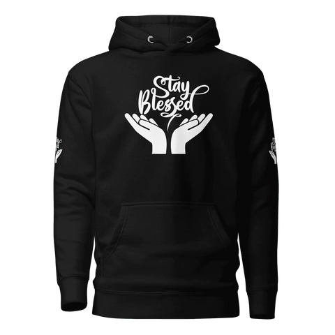 STAY BLESSED | Premium Hoodie | Black