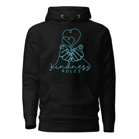 KINDNESS RULES | Premium Hoodie | Black