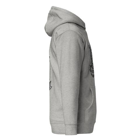 STRENGTH & HONOR | Street Hoodie | Grey