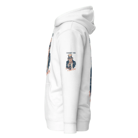 I WANT YOU! | Premium Hoodie | White