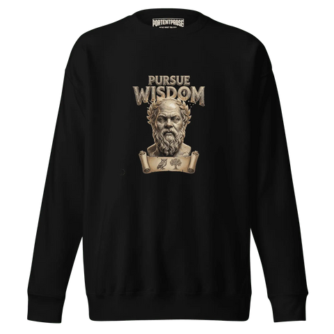 PURSUE WISDOM | Premium Sweatshirt